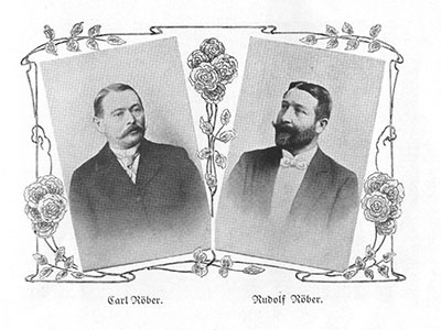 Братья Карл и Рудольф Рёбер Brothers Carl and Rudolf Roeber